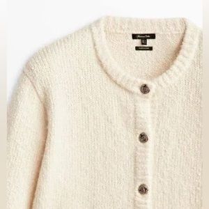Massimo Dutti Cream Cardigan. XS. Never Worn.